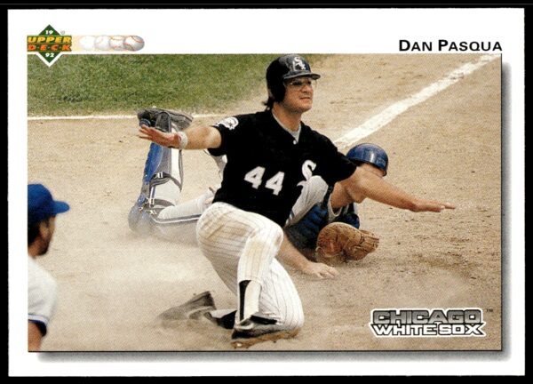 1992 Upper Deck Dan Pasqua #281 (Front)