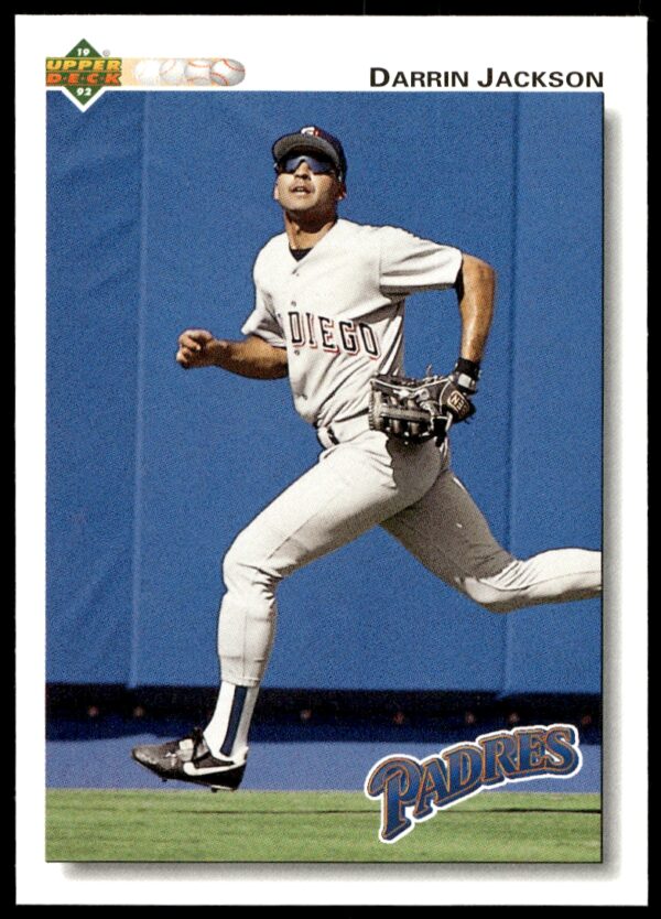 1992 Upper Deck Darrin Jackson #328 (Front)