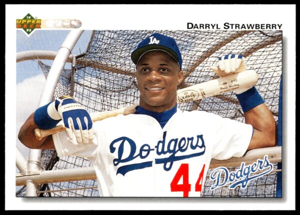 1992 Upper Deck Darryl Strawberry #174 (Front)