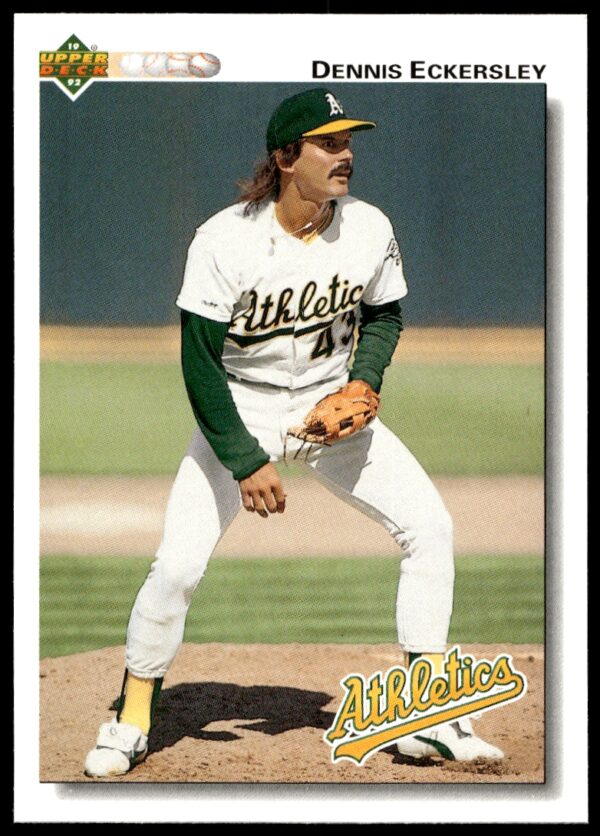 1992 Upper Deck Dennis Eckersley #331 (Front)