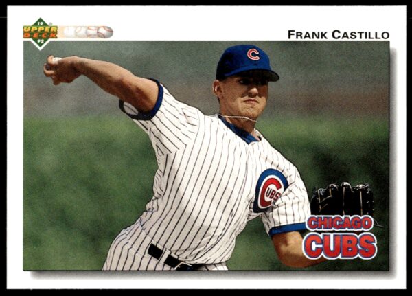 1992 Upper Deck Frank Castillo #526 (Front)