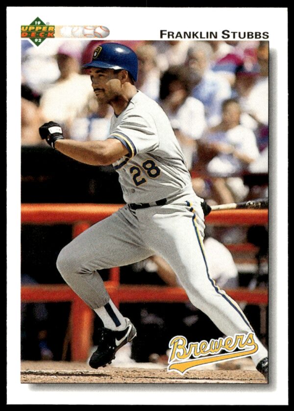 1992 Upper Deck Franklin Stubbs #396 (Front)