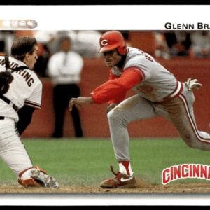 1992 Upper Deck Glenn Braggs #341 (Front)