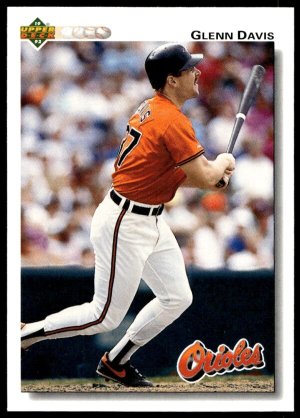 1992 Upper Deck Glenn Davis #654 (Front)