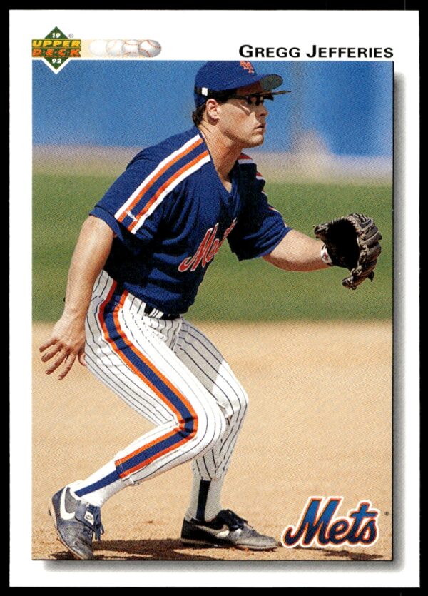 1992 Upper Deck Gregg Jefferies #133 (Front)