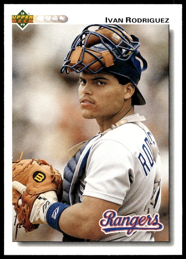 1992 Upper Deck Ivan Rodriguez #245 (Front)