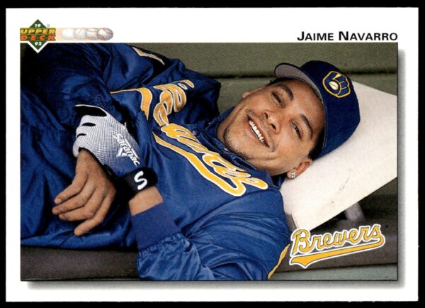 1992 Upper Deck Jaime Navarro #633 (Front)