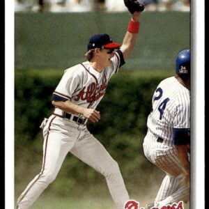 1992 Upper Deck Jeff Blauser #370 (Front)