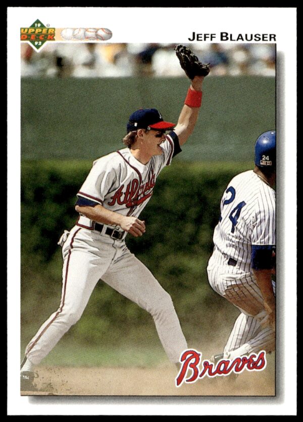 1992 Upper Deck Jeff Blauser #370 (Front)