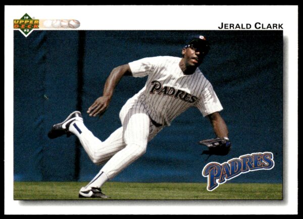 1992 Upper Deck Jerald Clark #292 (Front)