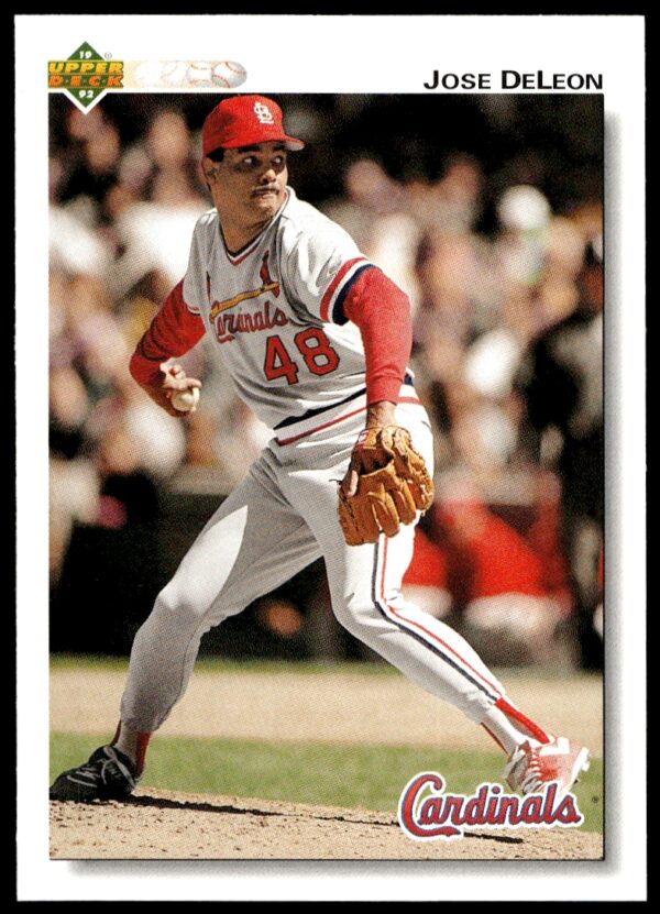 1992 Upper Deck Jose DeLeon #458 (Front)