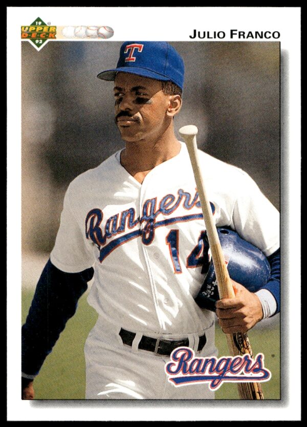 1992 Upper Deck Julio Franco #241 (Front)