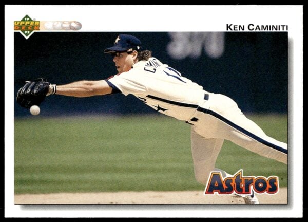 1992 Upper Deck Ken Caminiti #279 (Front)