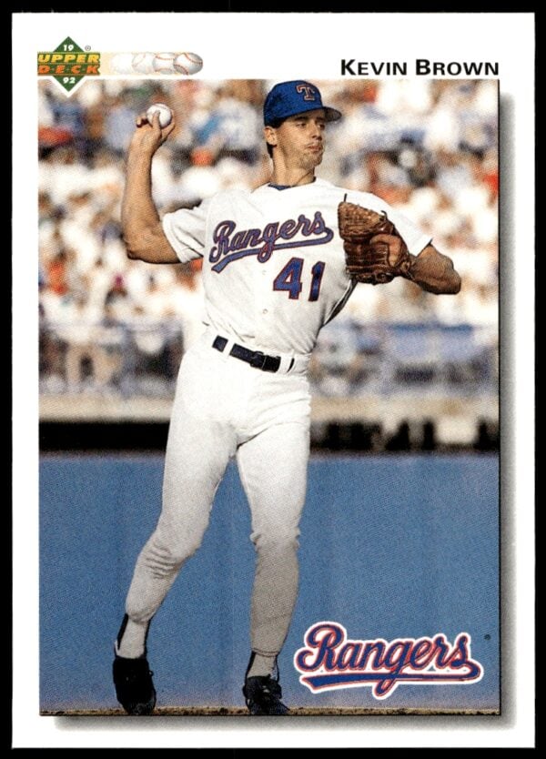 1992 Upper Deck Kevin Brown #578 (Front)