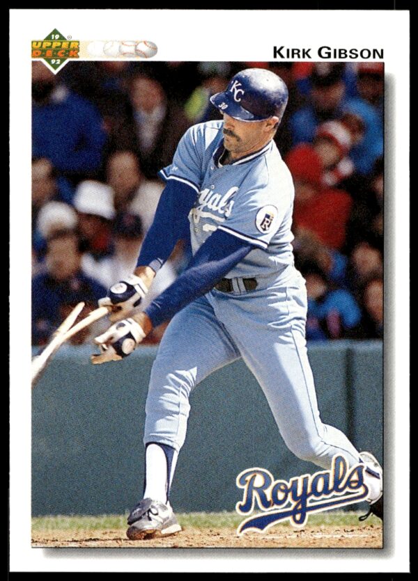 1992 Upper Deck Kirk Gibson #180 (Front)