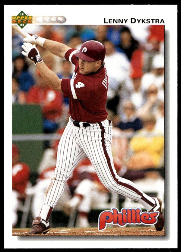 1992 Upper Deck Lenny Dykstra #246 (Front)