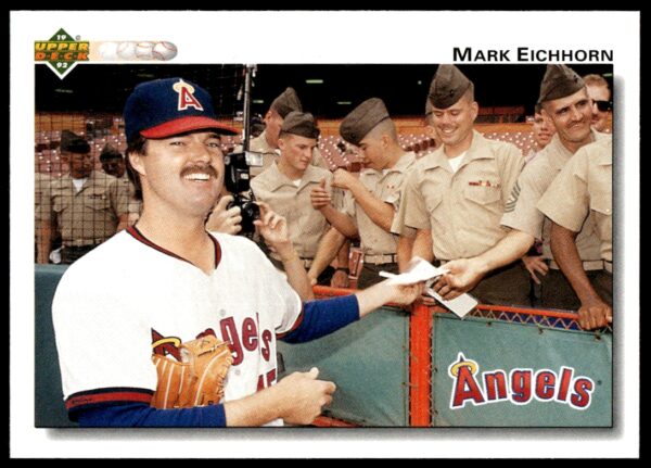 1992 Upper Deck Mark Eichhorn #287 (Front)