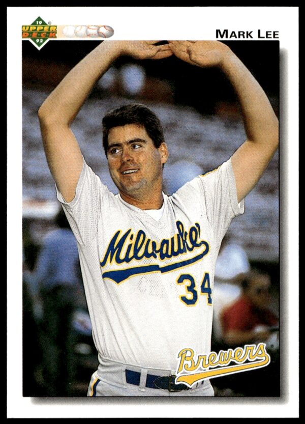 1992 Upper Deck Mark Lee #507 (Front)