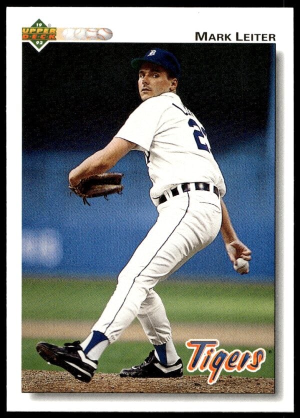 1992 Upper Deck Mark Leiter #319 (Front)