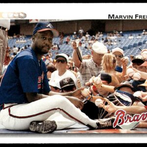 1992 Upper Deck Marvin Freeman #491 (Front)