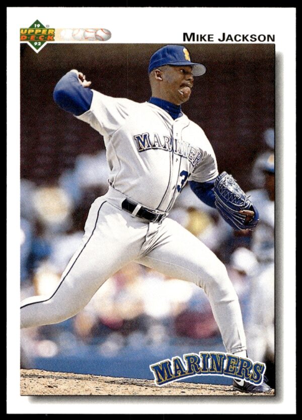 1992 Upper Deck Mike Jackson #593 (Front)