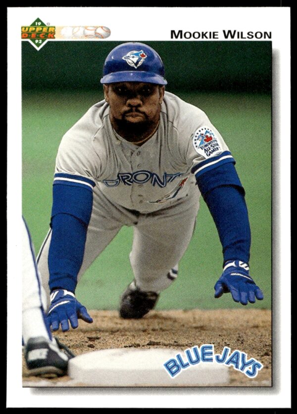 1992 Upper Deck Mookie Wilson #391 (Front)