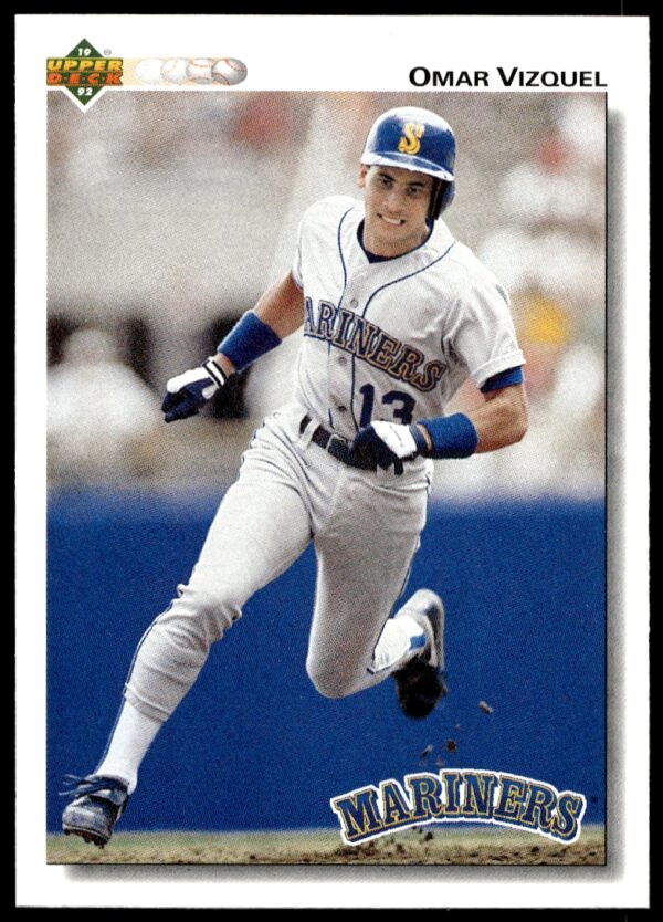 1992 Upper Deck Omar Vizquel #401 (Front)