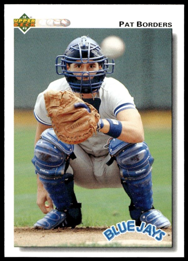 1992 Upper Deck Pat Borders #140 (Front)