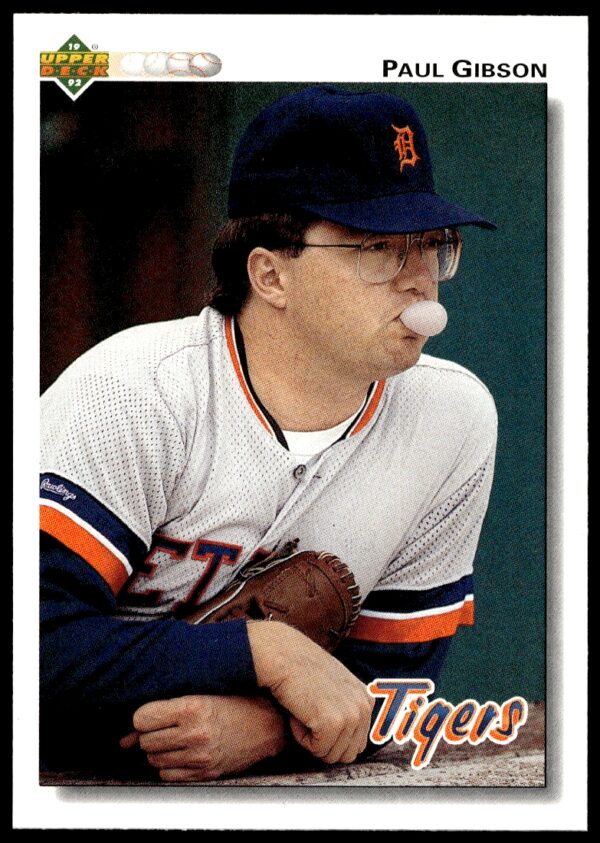 1992 Upper Deck Paul Gibson #489 (Front)