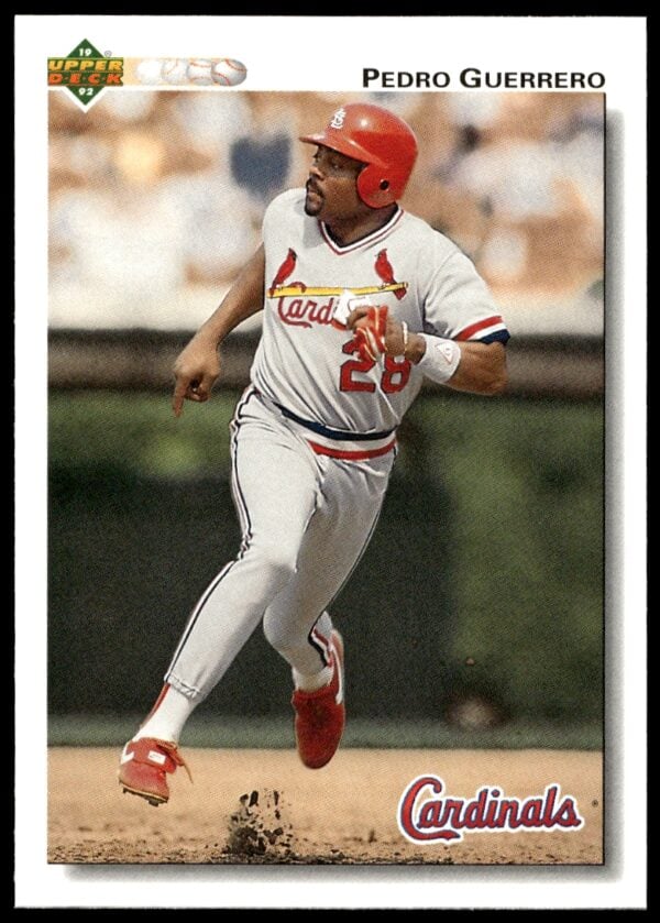 1992 Upper Deck Pedro Guerrero #357 (Front)