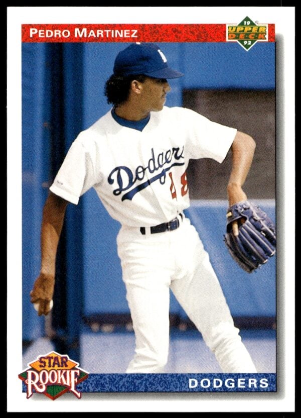 1992 Upper Deck Pedro Martinez Star Rookie #18 (Front)