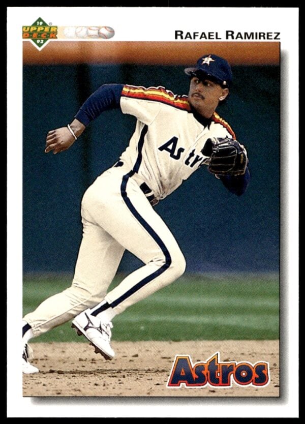 1992 Upper Deck Rafael Ramirez #582 (Front)