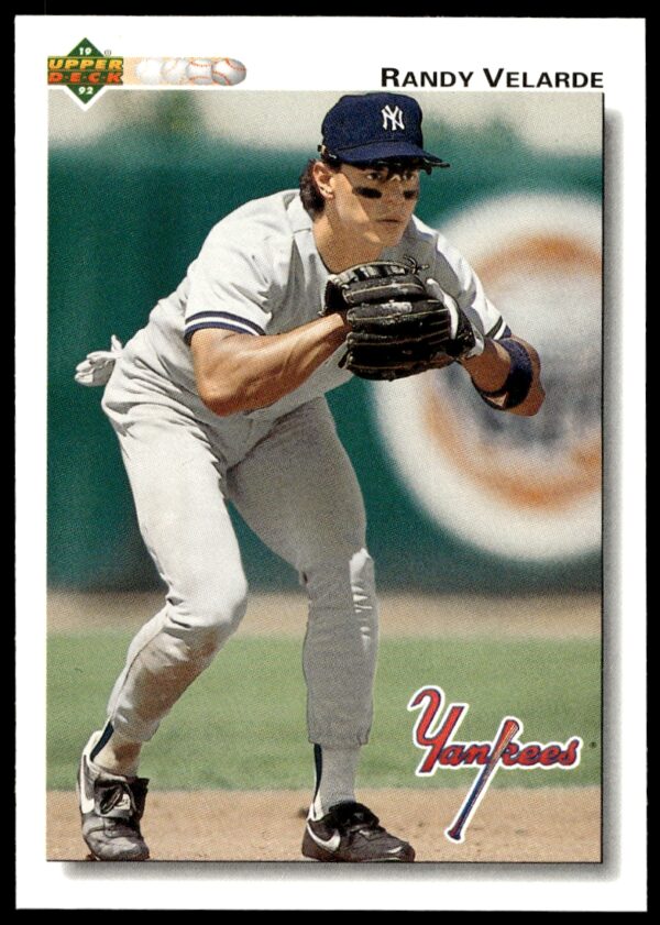 1992 Upper Deck Randy Velarde #399 (Front)