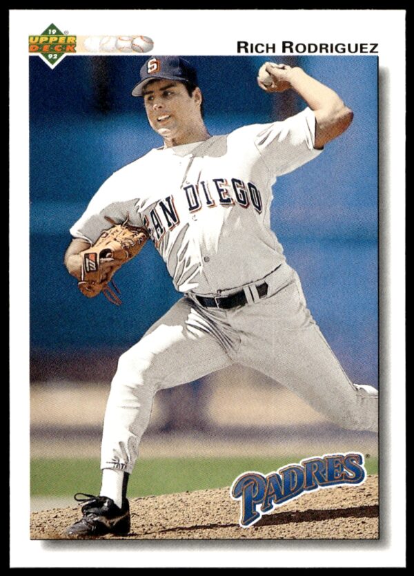 1992 Upper Deck Rich Rodriguez #568 (Front)