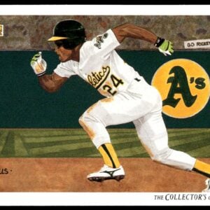 1992 Upper Deck Rickey Henderson Checklist #90 (Front)