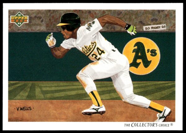 1992 Upper Deck Rickey Henderson Checklist #90 (Front)