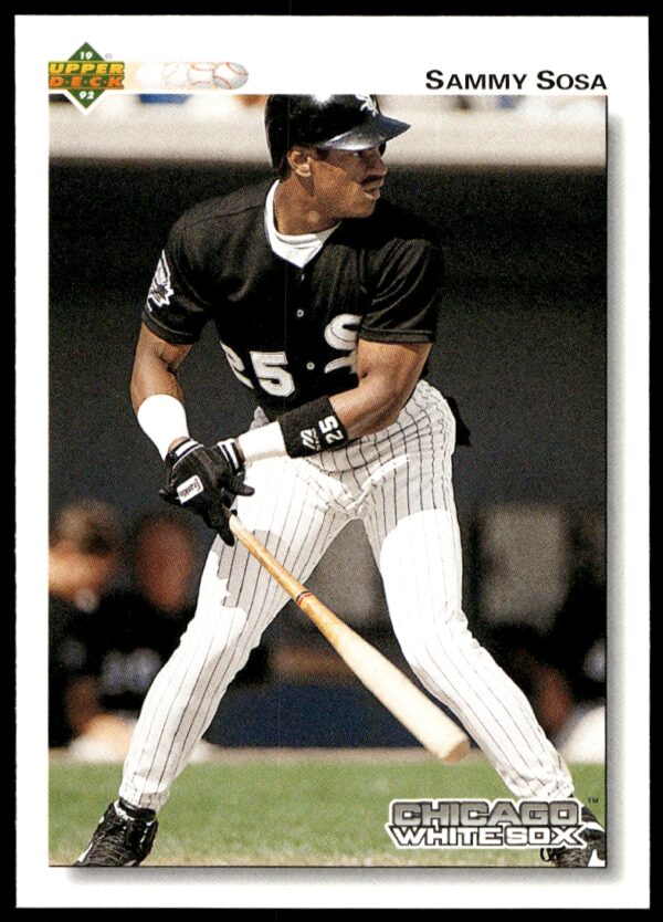 1992 Upper Deck Sammy Sosa #438 (Front)