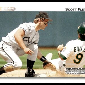 1992 Upper Deck Scott Fletcher #186 (Front)