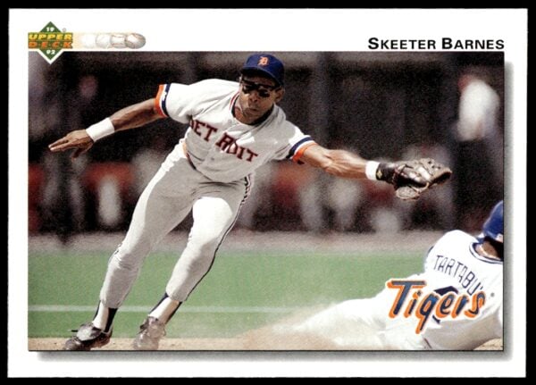 1992 Upper Deck Skeeter Barnes #470 (Front)