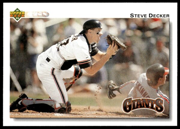 1992 Upper Deck Steve Decker #173 (Front)