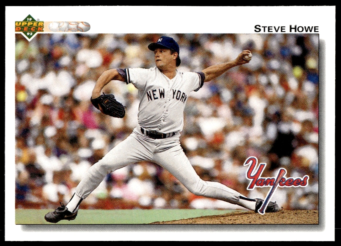 1992 Upper Deck Steve Howe #630 (Front)