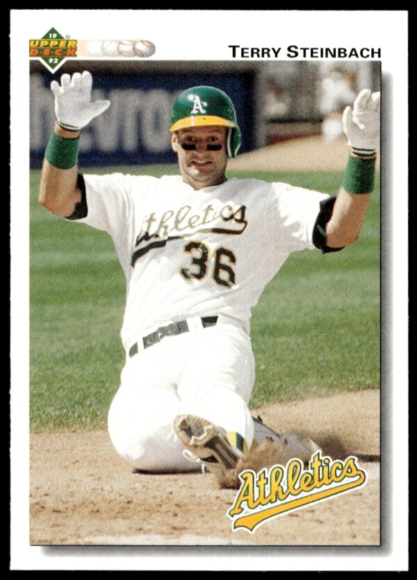 1992 Upper Deck Terry Steinbach #473 (Front)