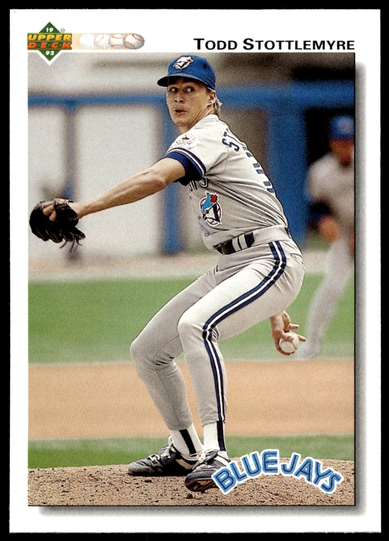 1992 Upper Deck Todd Stottlemyre #371 (Front)