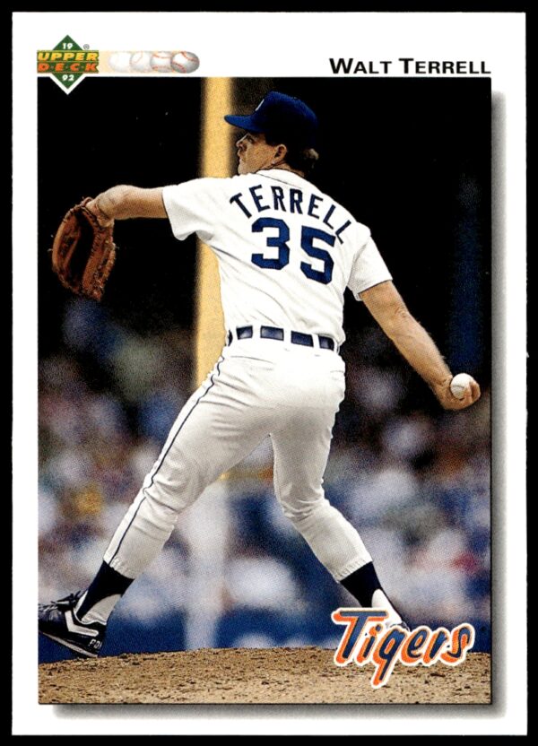 1992 Upper Deck Walt Terrell #520 (Front)