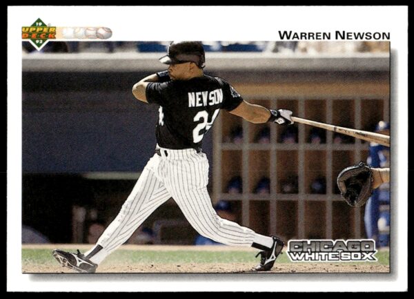 1992 Upper Deck Warren Newson #621 (Front)