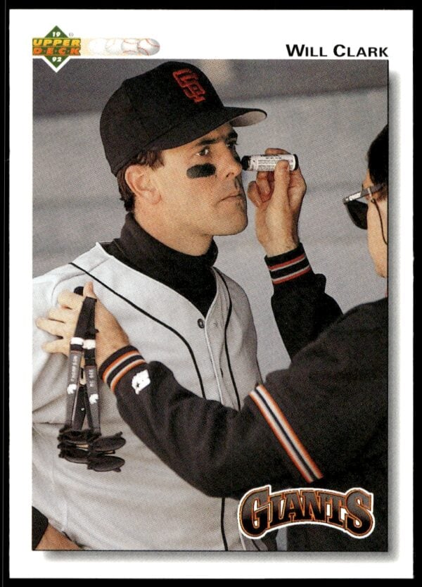 1992 Upper Deck Will Clark #175 (Front)