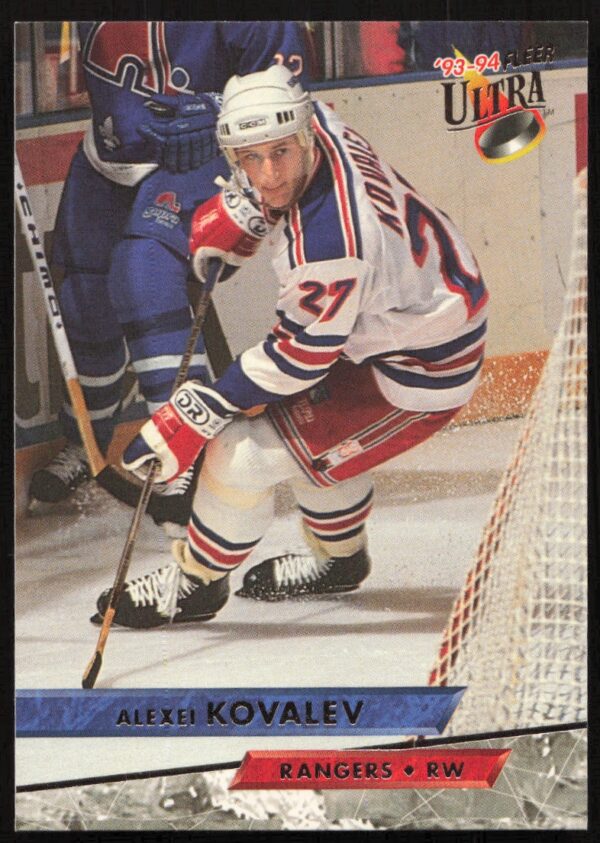 1993-94 Fleer Ultra Alexei Kovalev #115 (Front)