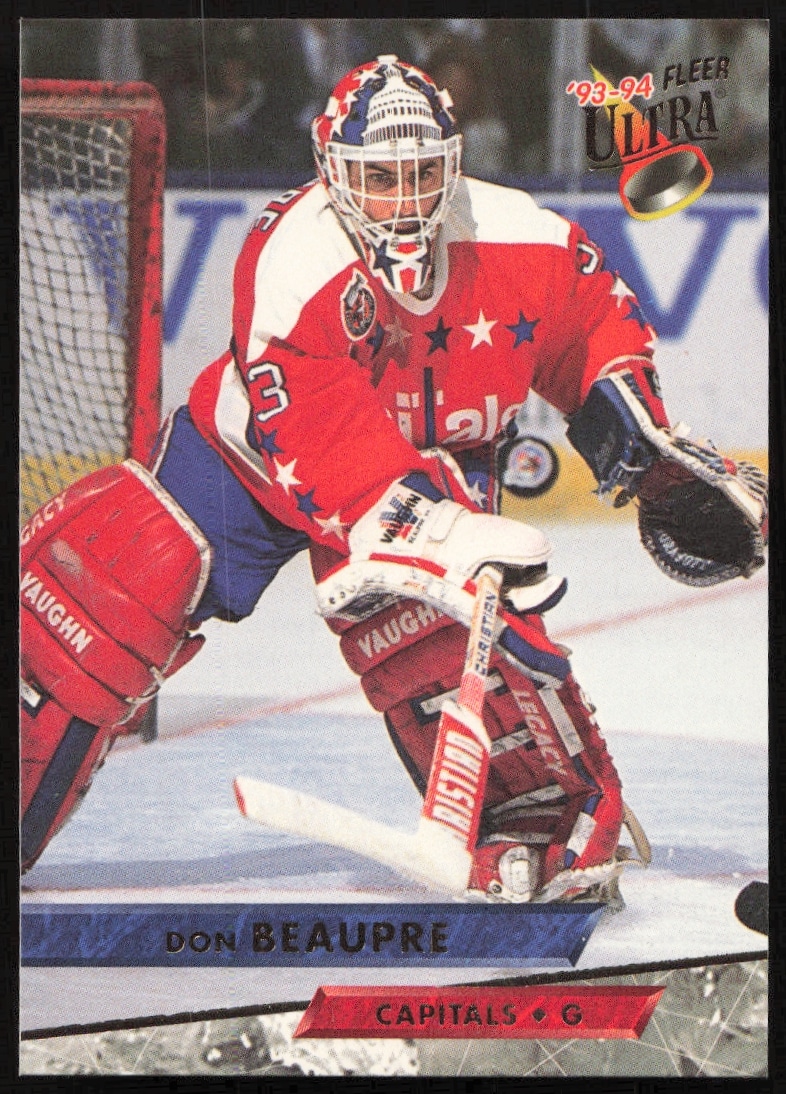 1993-94 Fleer Ultra Don Beaupre #28 (Front)