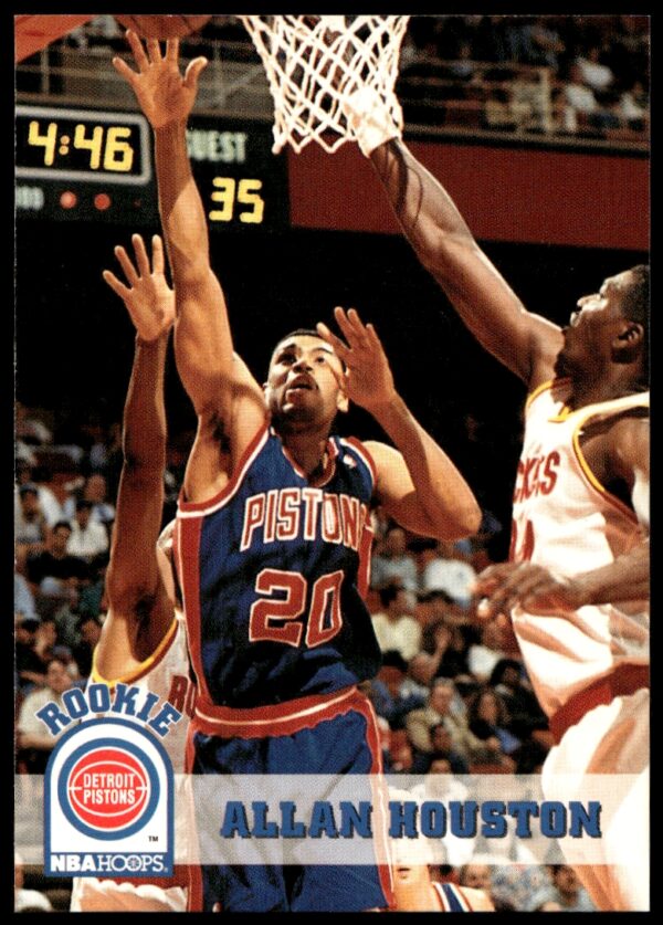 1993-94 Hoops Allan Houston #332 (Front)