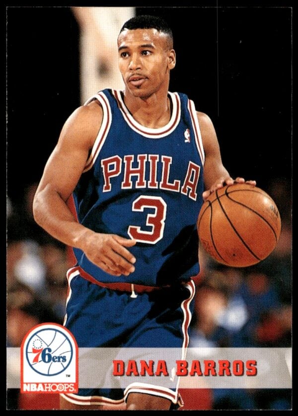 1993-94 Hoops Dana Barros #384 (Front)